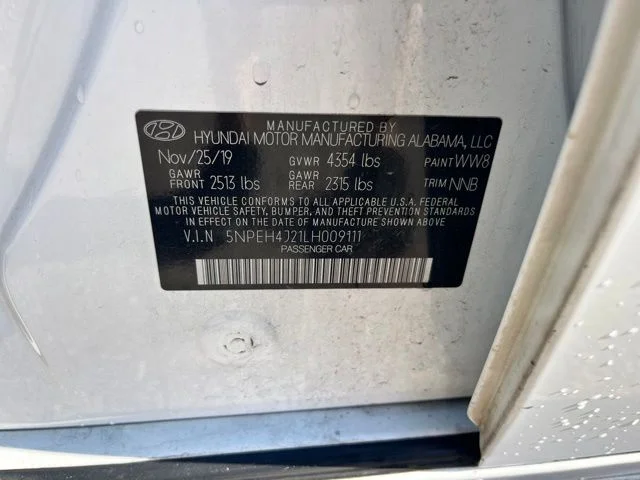 Used 2020 Gray Hyundai Limited image 15