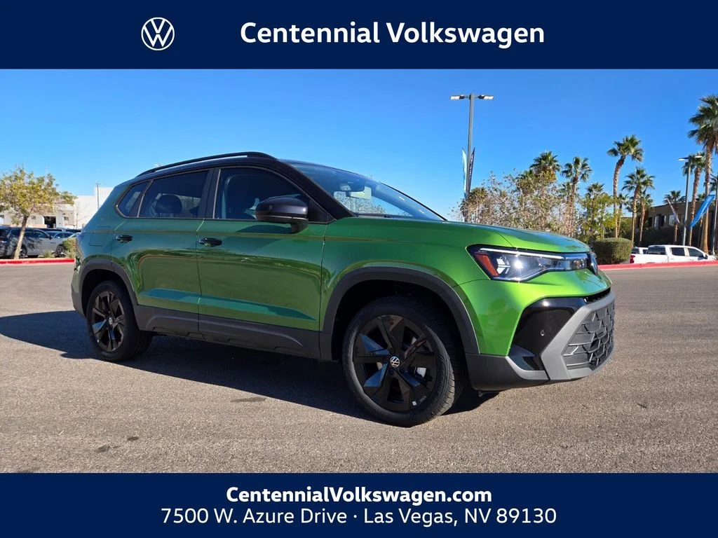 New 2026 Green Volkswagen 1.5T SE Black image 1
