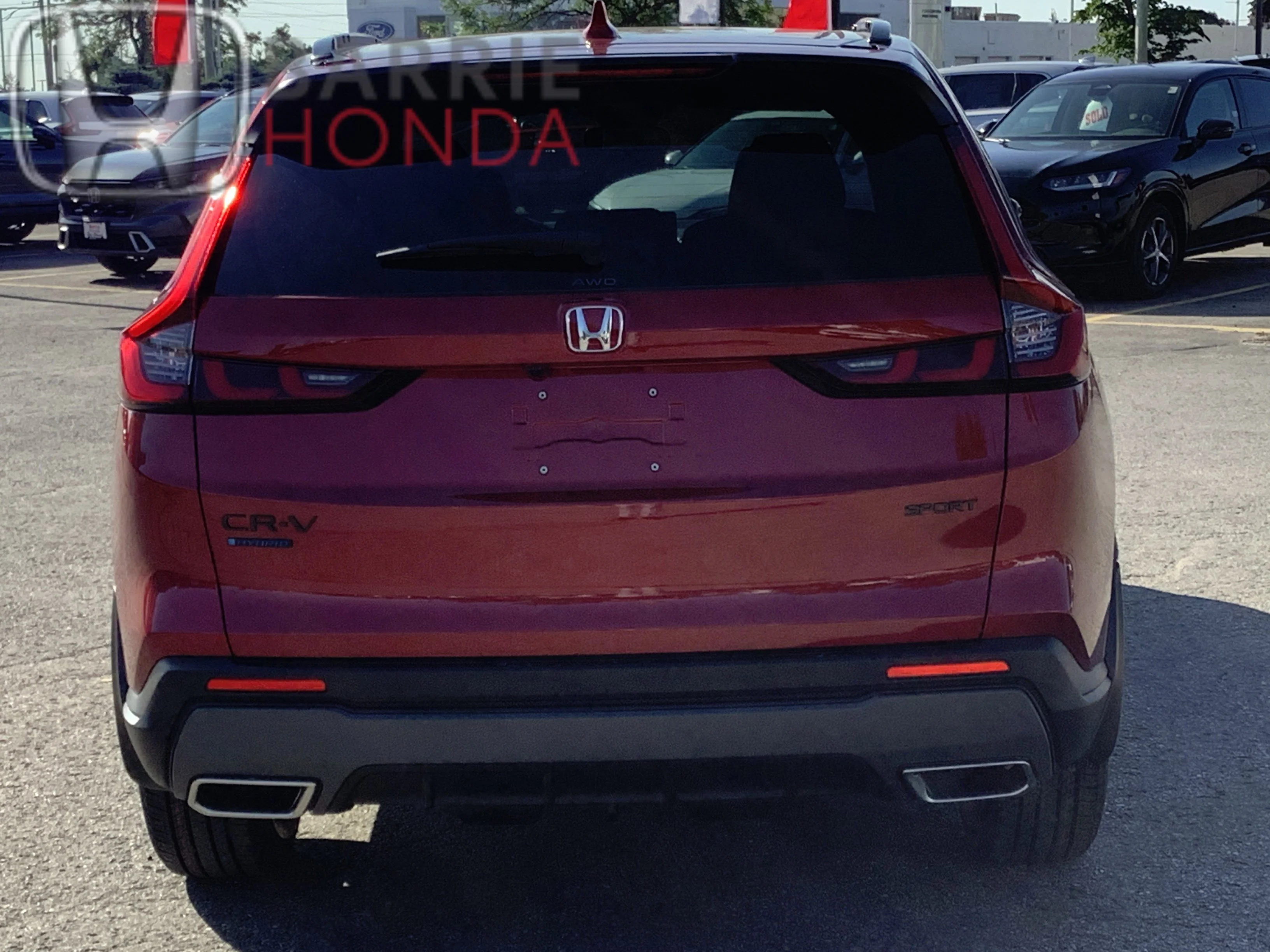 New 2026 Radiant Red Metallic Honda Sport image 21
