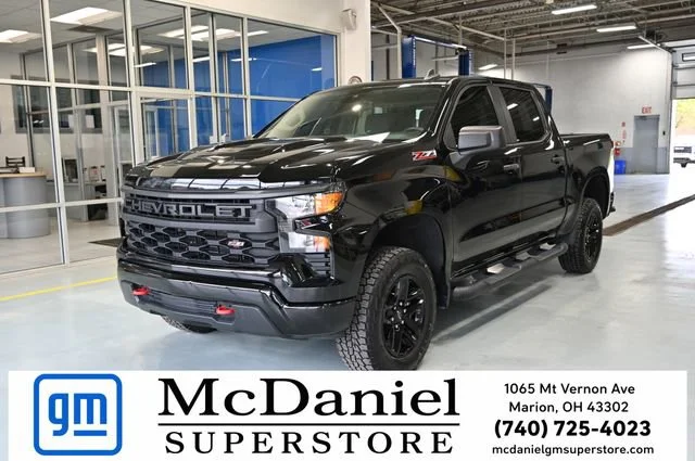 Used 2022 Black Chevrolet Custom Trail Boss image 1