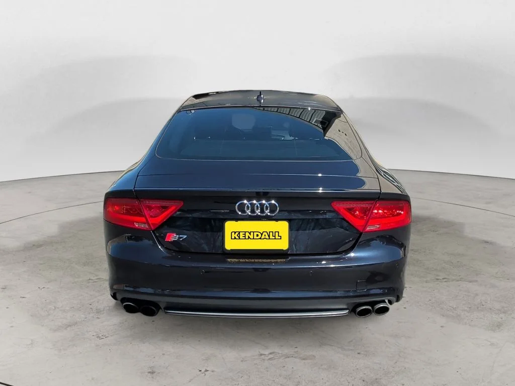 Used 2014 Blue Audi 4.0T Prestige image 4