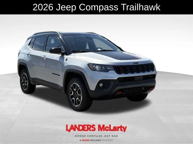 New 2026 Silver Zynith Metallic Clear-Coat Exterior Paint Jeep Trailhawk image 2