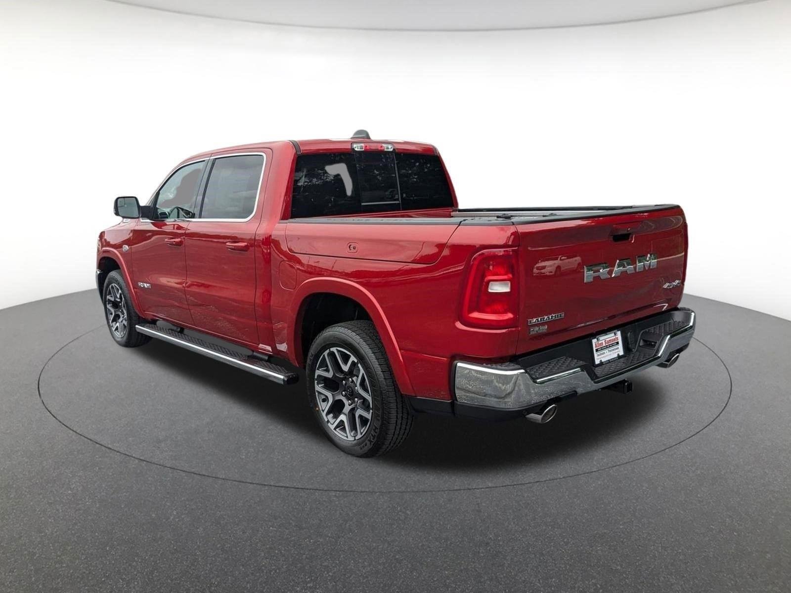 New 2026 Molten Red Pearl-Coat Exterior Paint RAM Laramie image 6