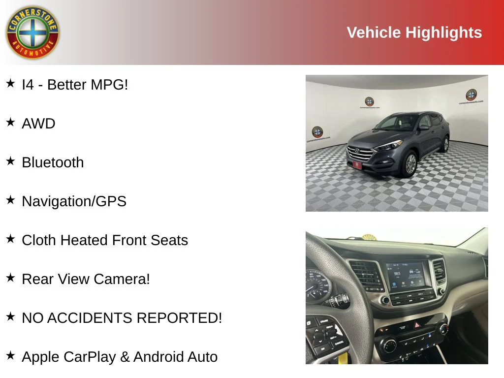 Used 2018 Hyundai Tucson SEL with VIN KM8J3CA4XJU673737 for sale in Elk River, MN