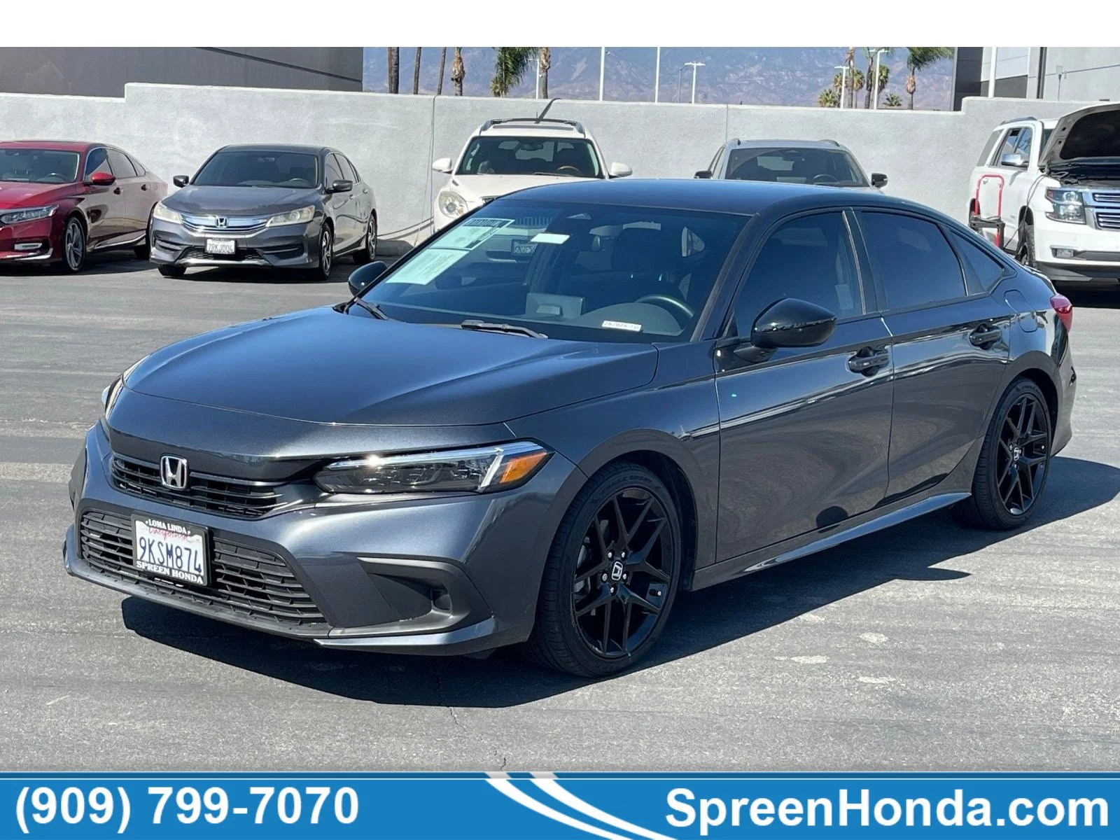 Certified Used 2024 Meteorite Gray Metallic Honda 2.0L 4D SPORT image 25