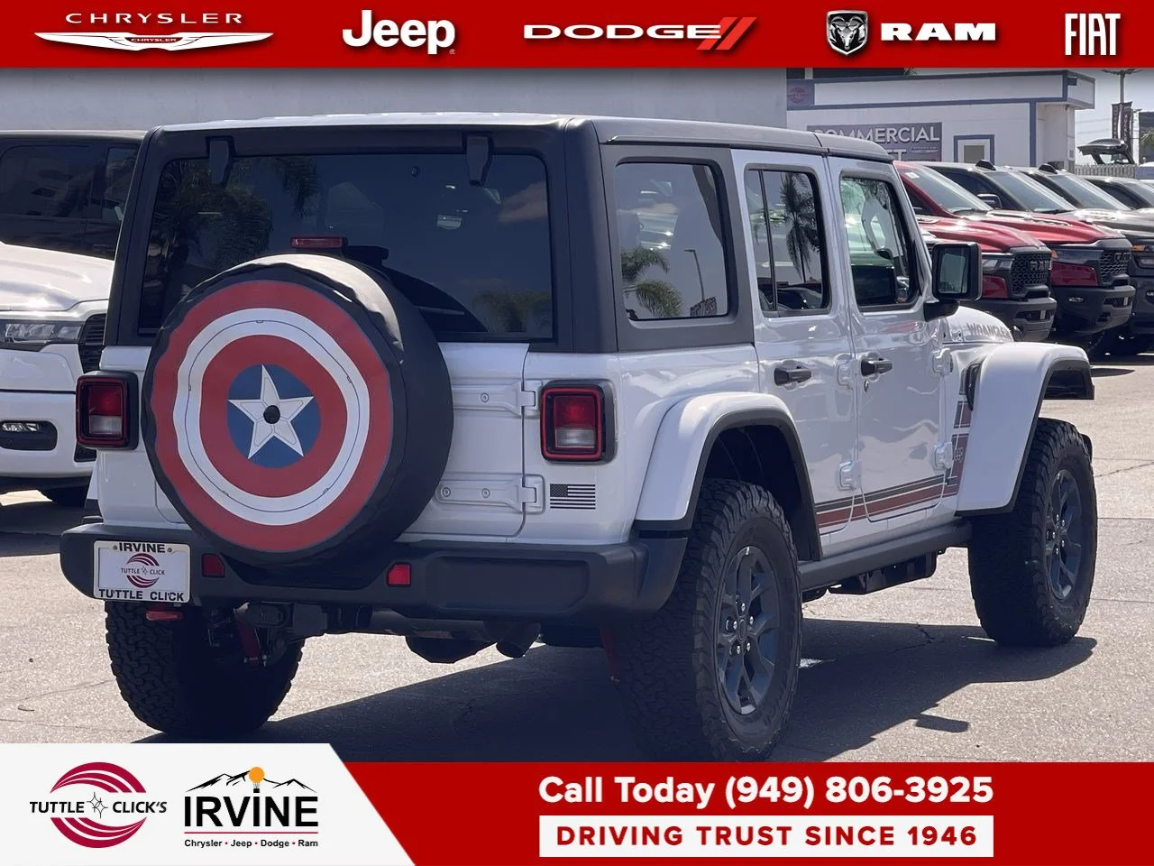 New 2026 Bright White Clear-Coat Exterior Paint Jeep America 250 image 11