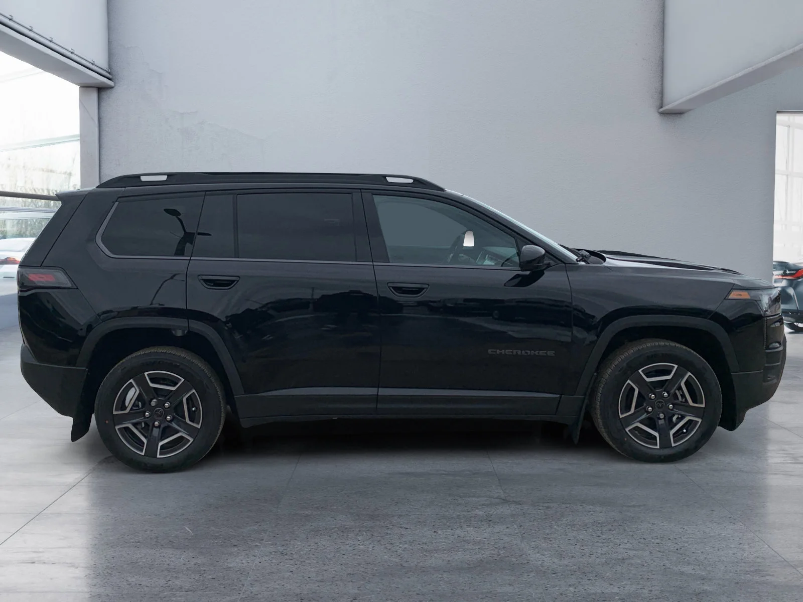 New 2026 Diamond Black Crystal Pearl Jeep Laredo image 6