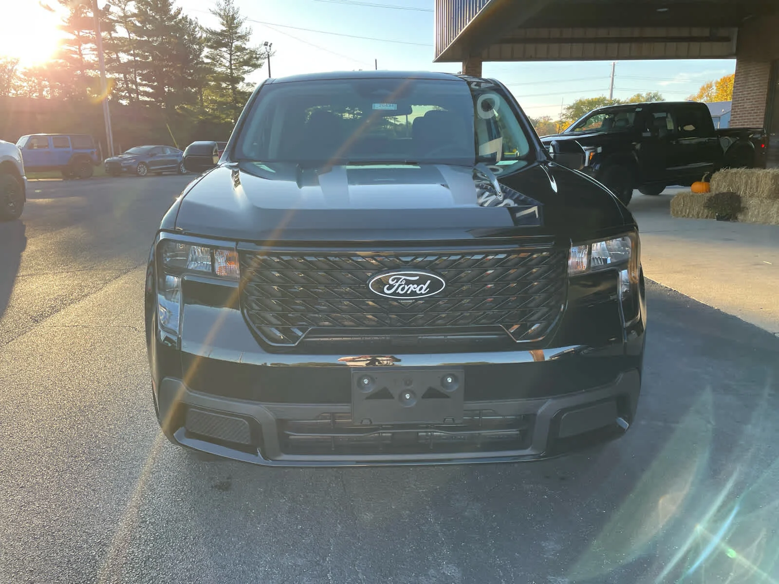 New 2025 Shadow Black Ford XLT image 2