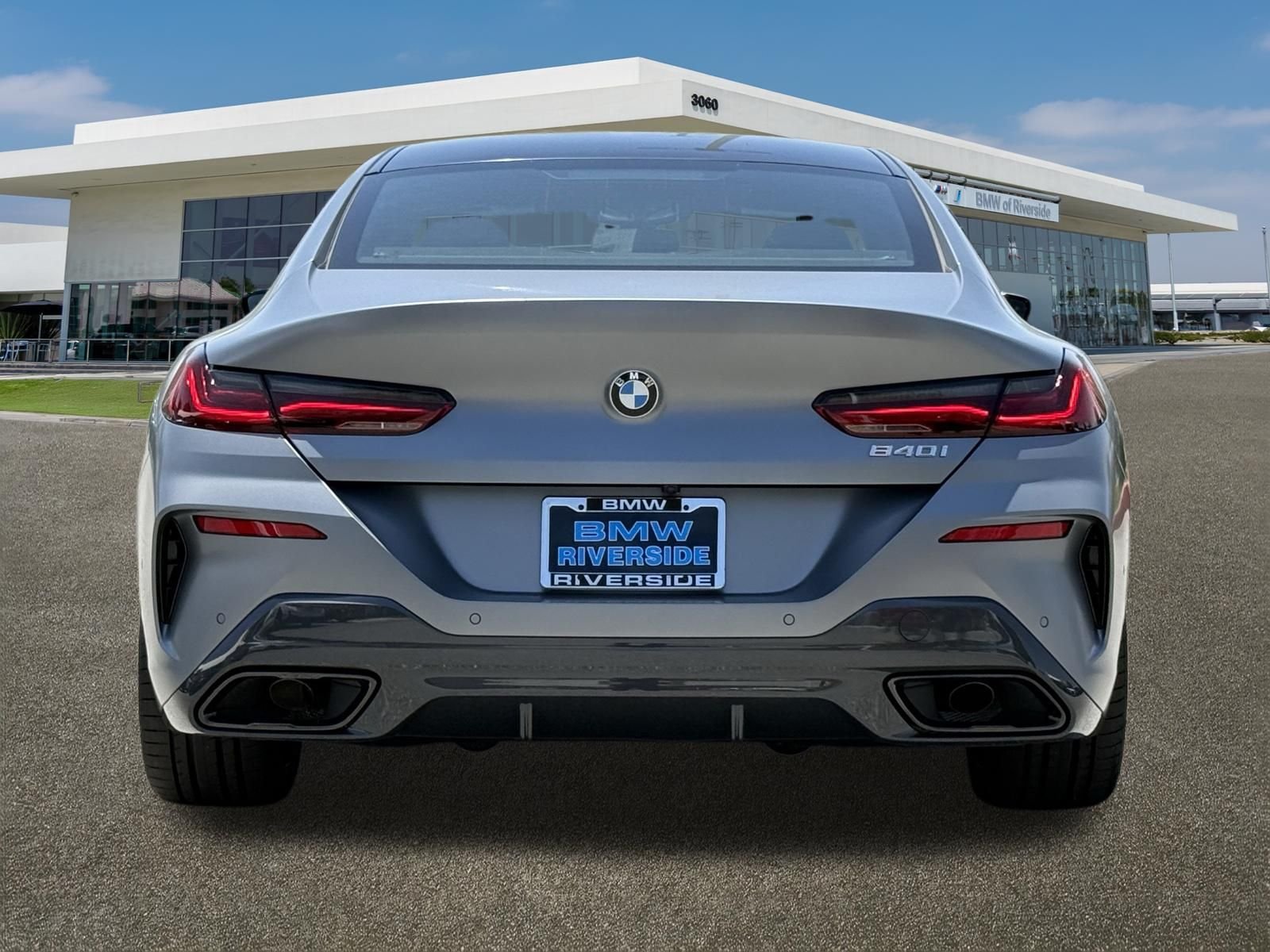New 2026 Frozen Pure Grey Metallic BMW 840i Gran Coupe image 9