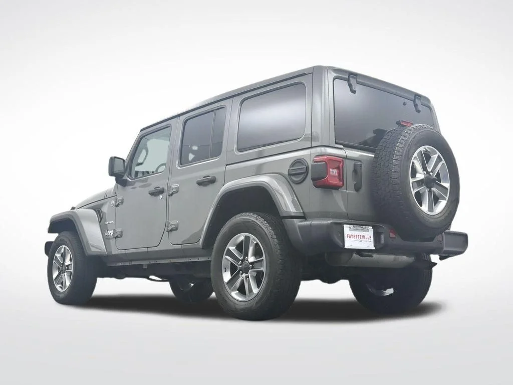 Used 2022 Gray Jeep Unlimited Sahara image 36