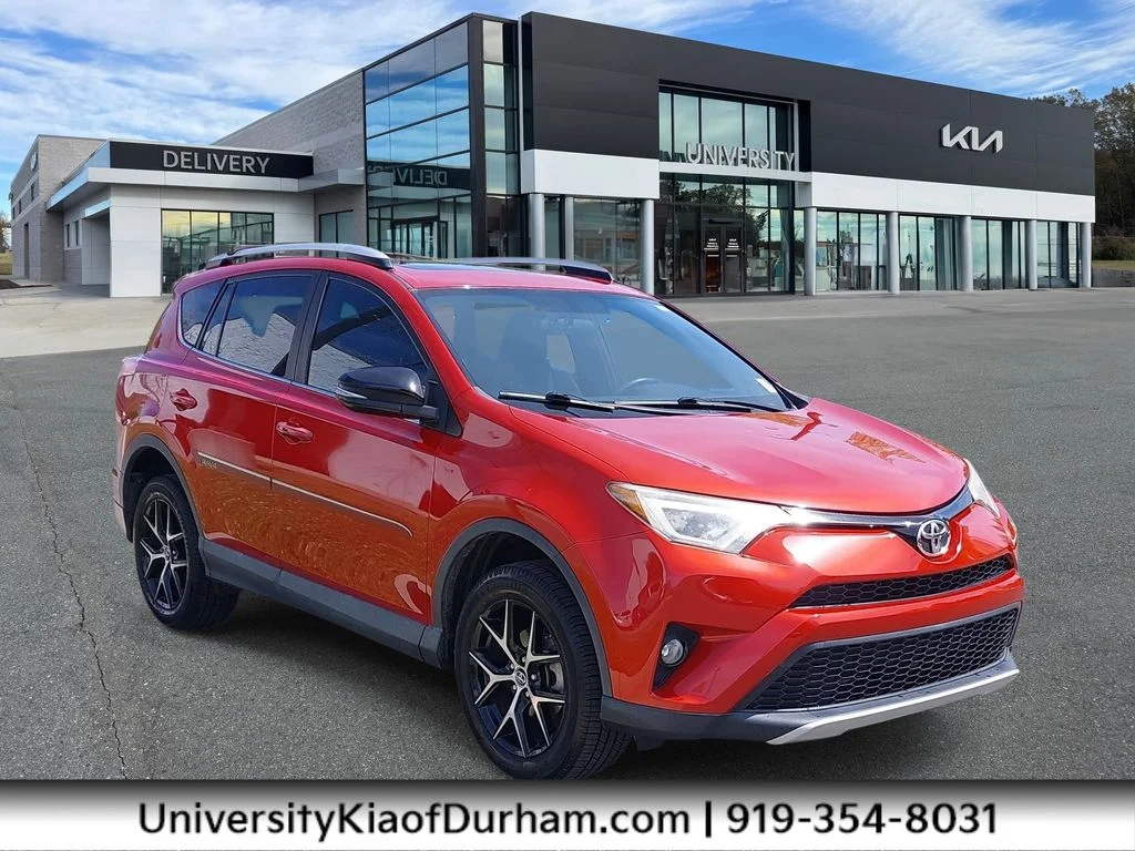 Used 2016 Red Toyota SE image 1