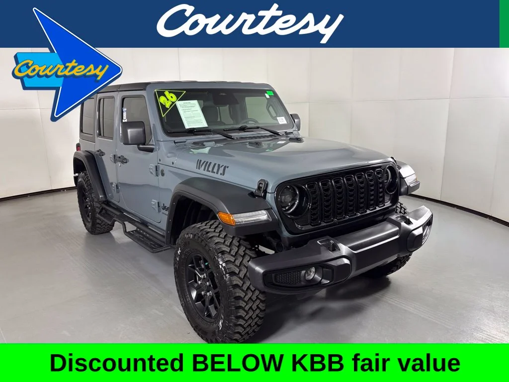 Used 2026 Gray Jeep Willys image 1