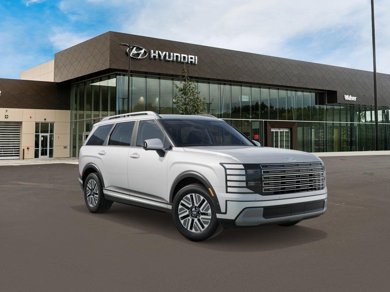 New 2027 Creamy White Pearl Hyundai SEL Premium 7P AWD image 20