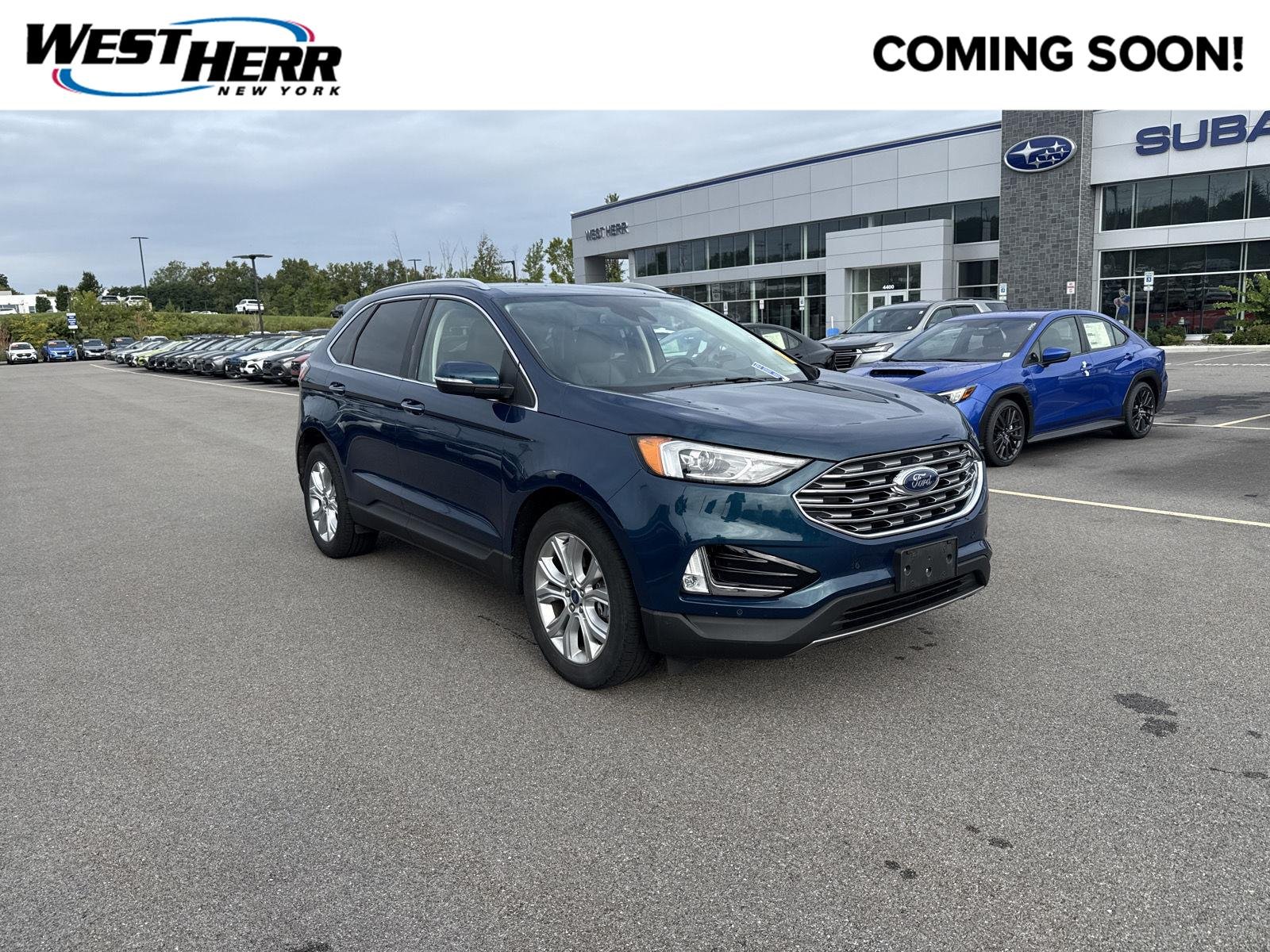 Used 2020 Dark Persian Green Ford Titanium image 1