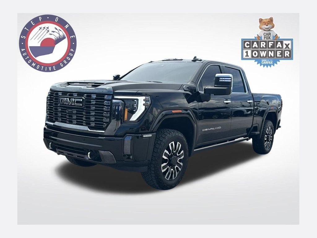 Used 2024 Black GMC Denali Ultimate image 1