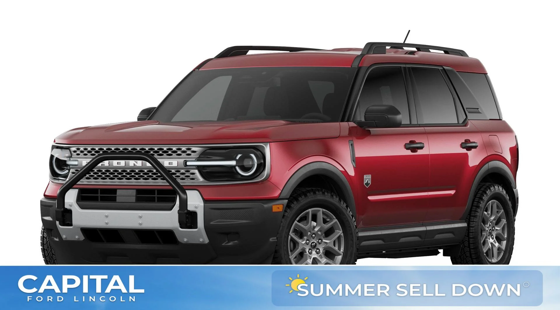 New 2026 RUBY RED METALLIC TC Ford Big Bend image 1