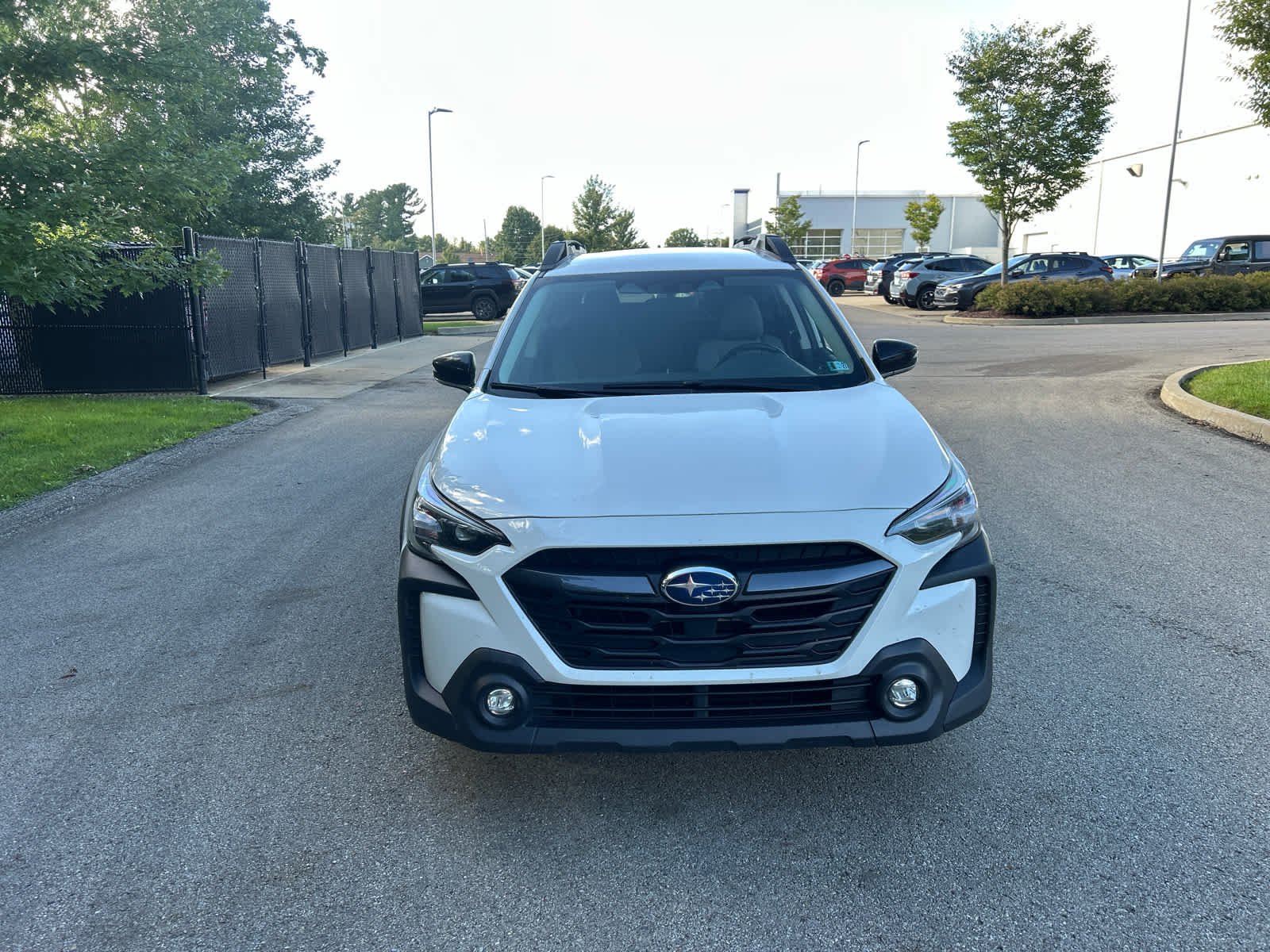 Used 2024 Crystal White Pearl Subaru Premium image 2