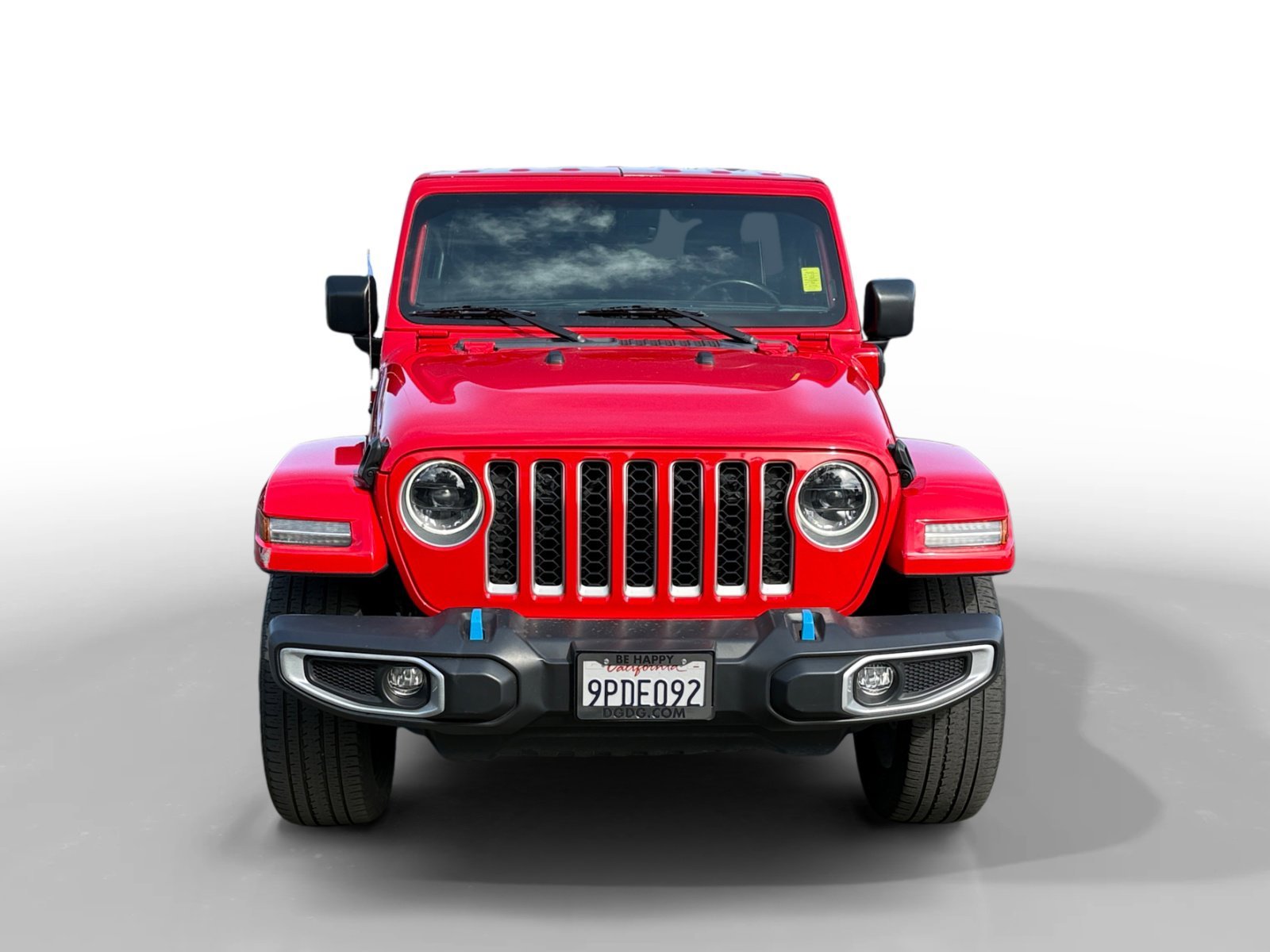 Used 2023 Firecracker Red Clearcoat Jeep Sahara 4xe image 8
