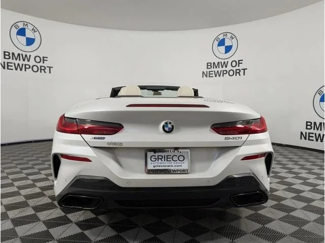 New 2026 Mineral White Metallic BMW 840i image 7