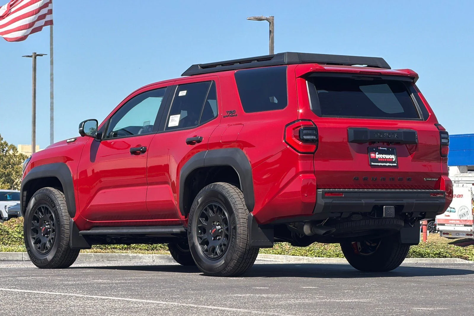 New 2026 Supersonic Red Toyota TRD Off-Road Premium i-FORCE MAX image 6