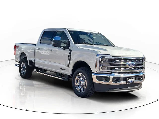 New 2026 White Metallic Ford Lariat image 3