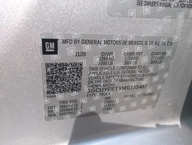 Used 2021 Silver Ice Metallic Chevrolet RST image 35