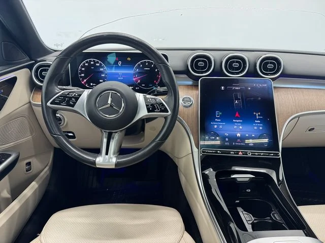 Certified Used 2023 Polar White Mercedes-Benz C 300 image 4