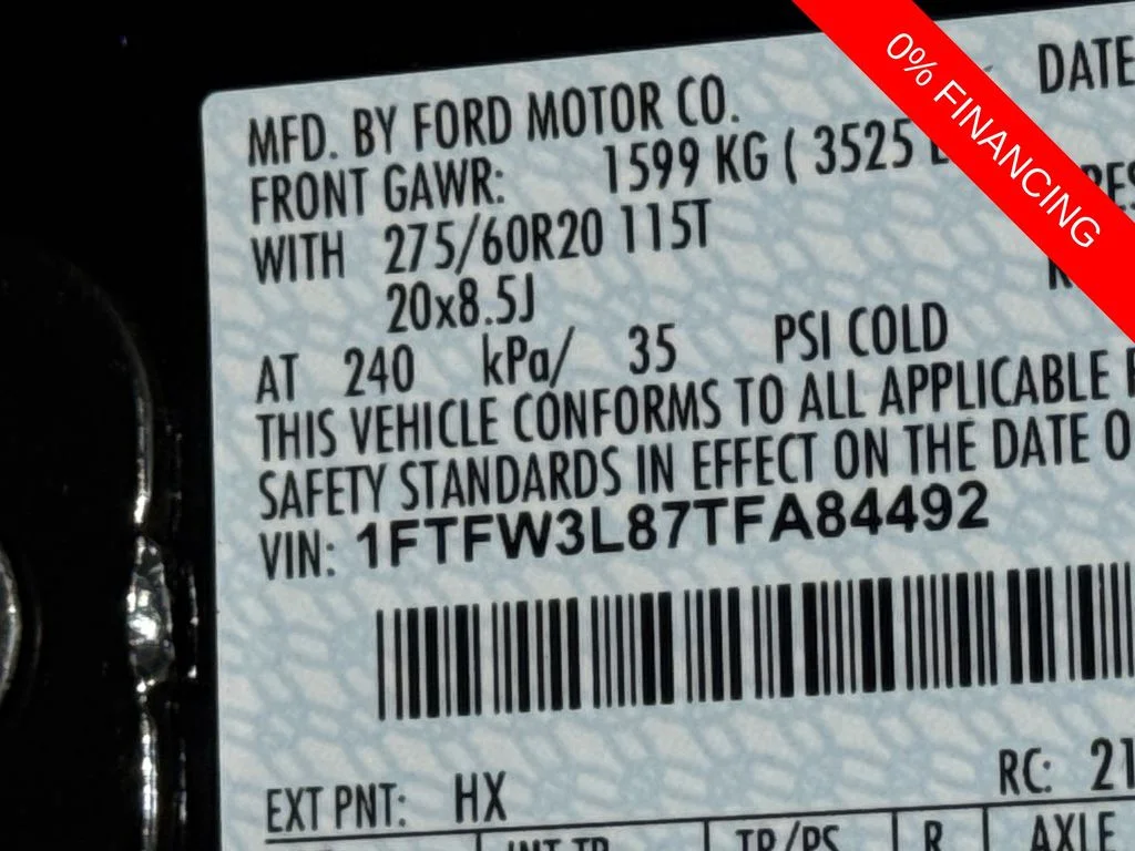 New 2026 Antimatter Blue Metallic Ford XLT image 32