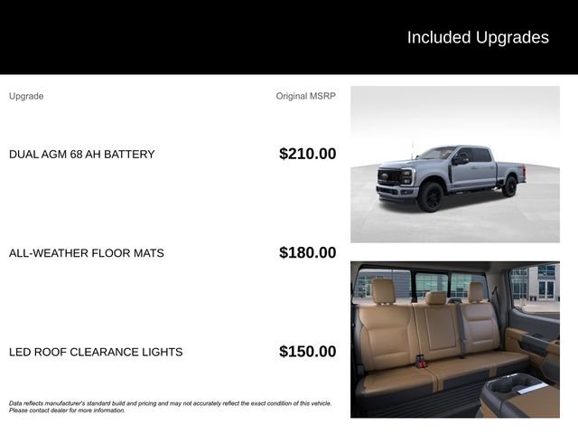 New 2026 Glacier Gray Metallic Tri-Coat Ford F-250® Lariat® image 11