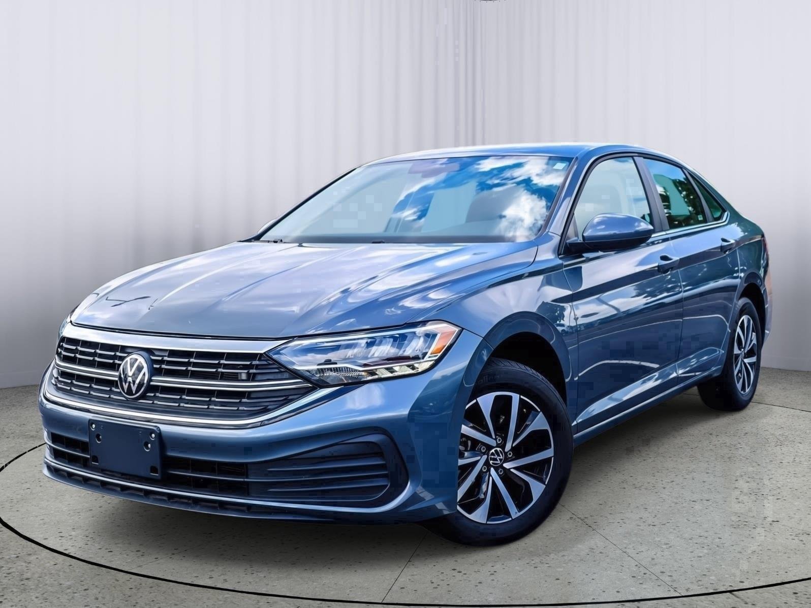 Used 2024 Platinum Gray Metallic Volkswagen S image 1