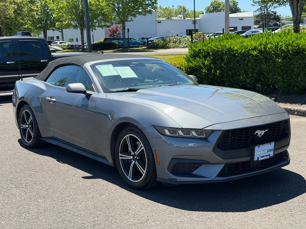 Used 2024 Carbonized Gray Metallic Ford EcoBoost Premium image 2