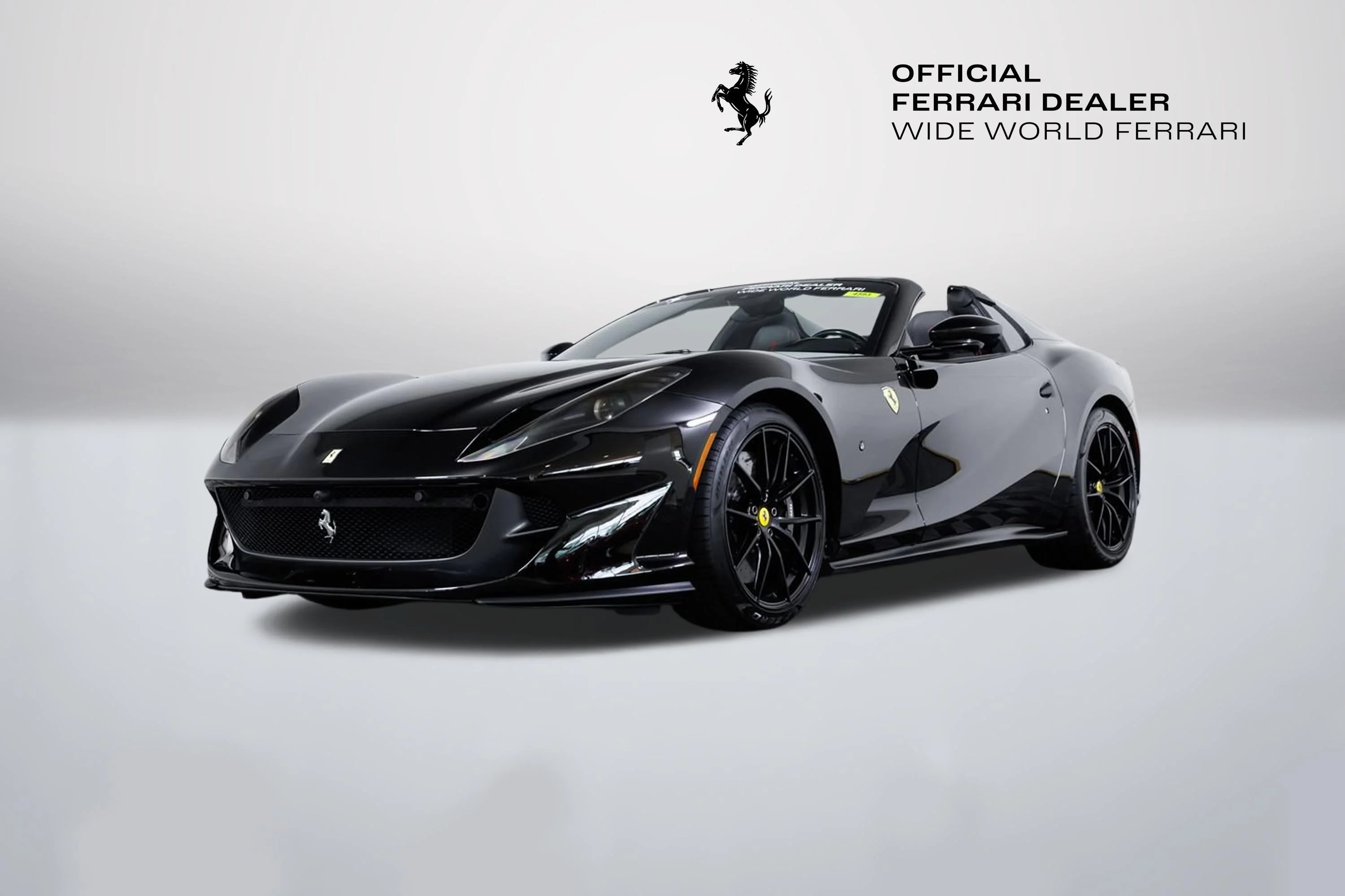 Certified Used 2021 Nero Ferrari Base image 1