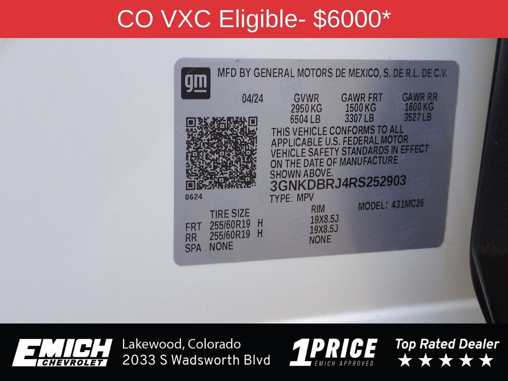 Used 2024 Summit White Chevrolet LT image 29