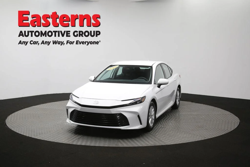 Used 2025 White Toyota LE image 52