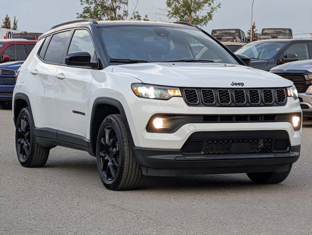Used 2024 White Jeep Altitude - - 4x4 - Heated Seats - Remote Start - Heated Wheel & More! image 2