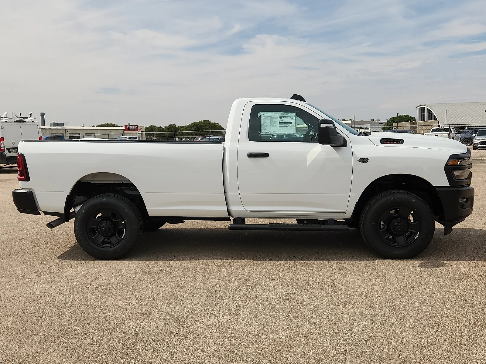 New 2027 Bright White Clear-Coat  Paint Ram TRADESMAN REGULAR CAB 4X4 8