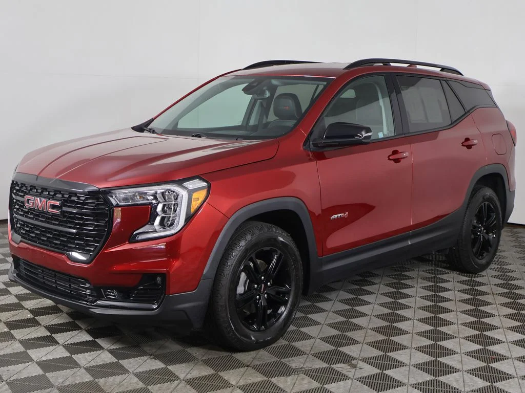 Used 2023 Volcanic Red GMC AT4 image 7