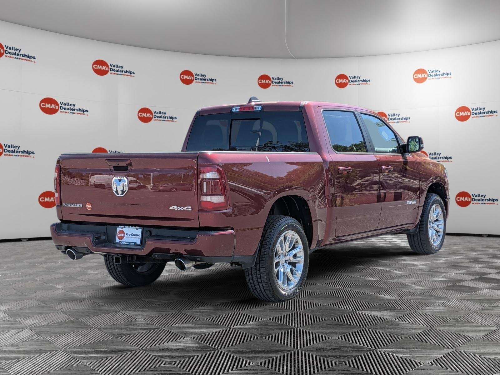 Used 2024 Delmonico Red Pearlcoat Ram Laramie image 5