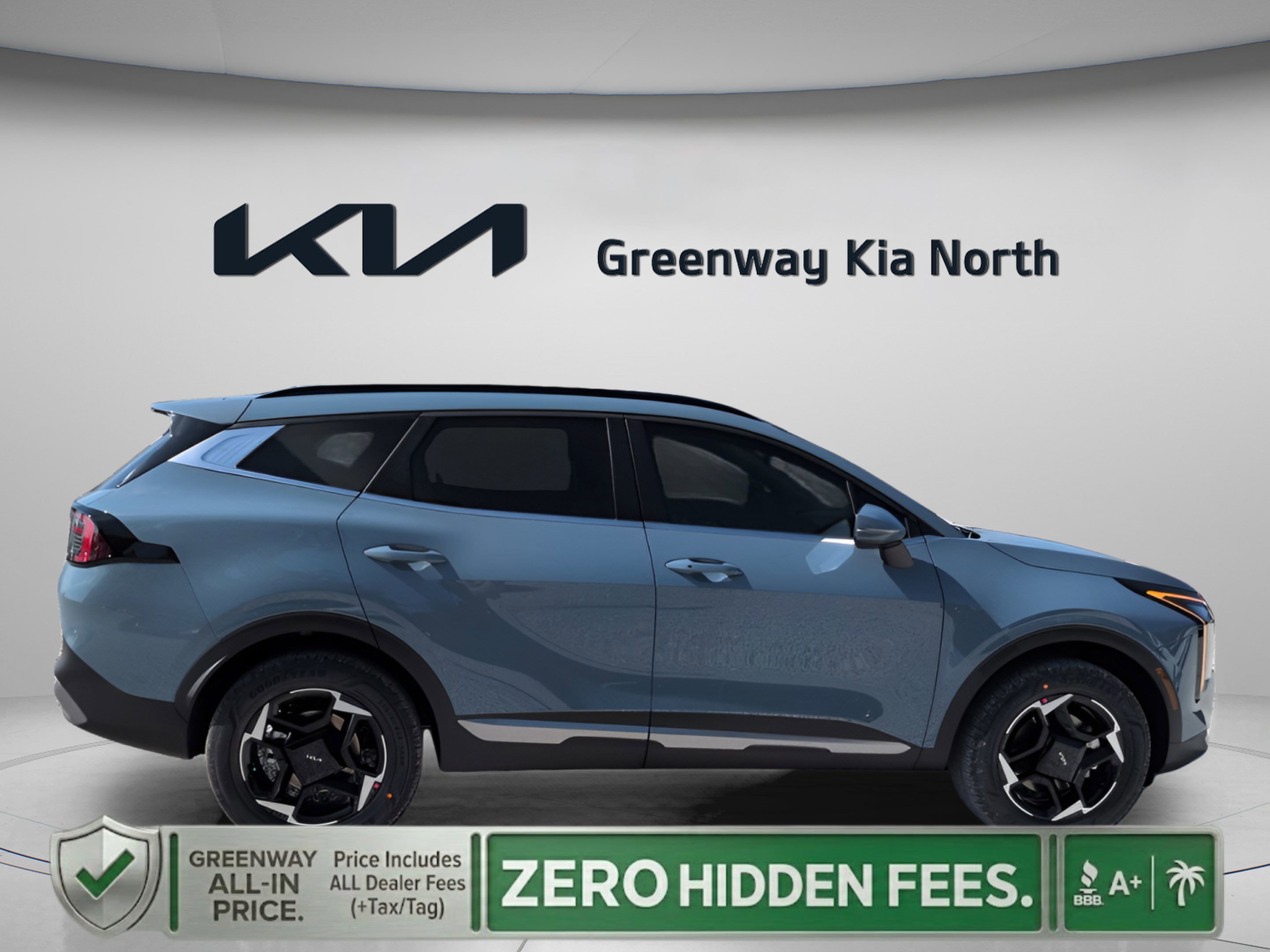 New 2026 Heritage Blue Kia EX image 9