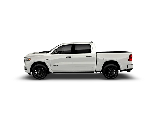 New 2026 Bright White Clear-Coat Exterior Paint RAM Laramie image 3