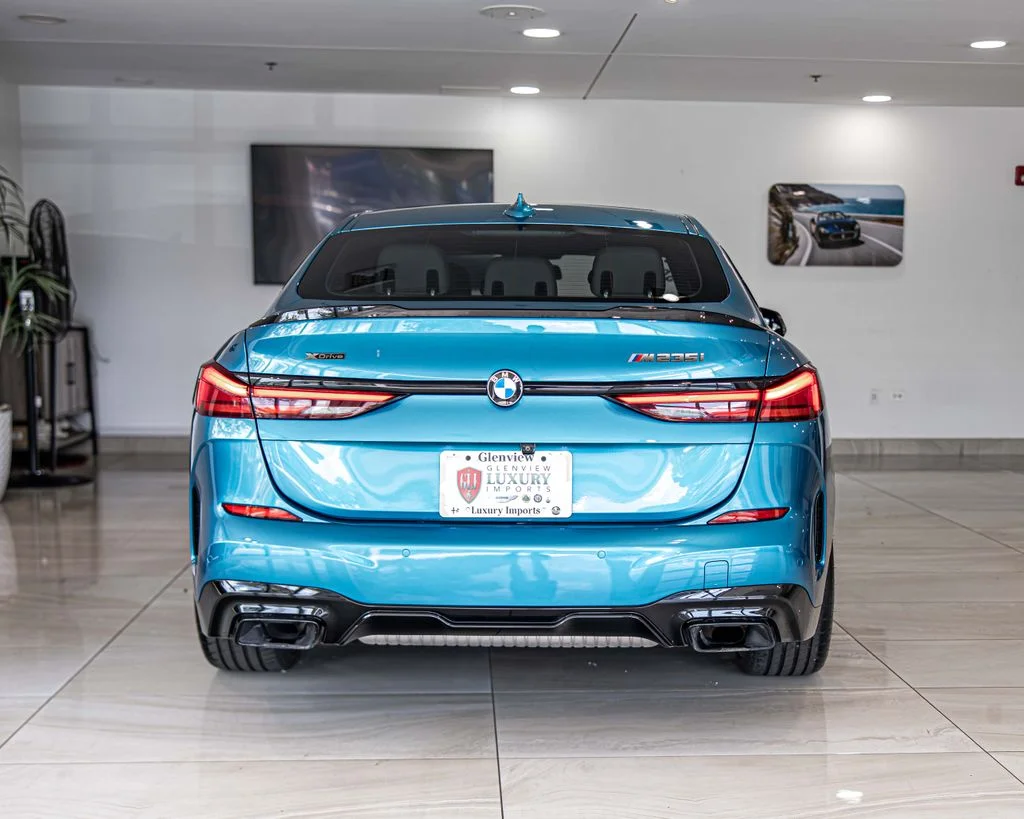 Used 2021 Blue BMW M235i Gran Coupe xDrive image 13