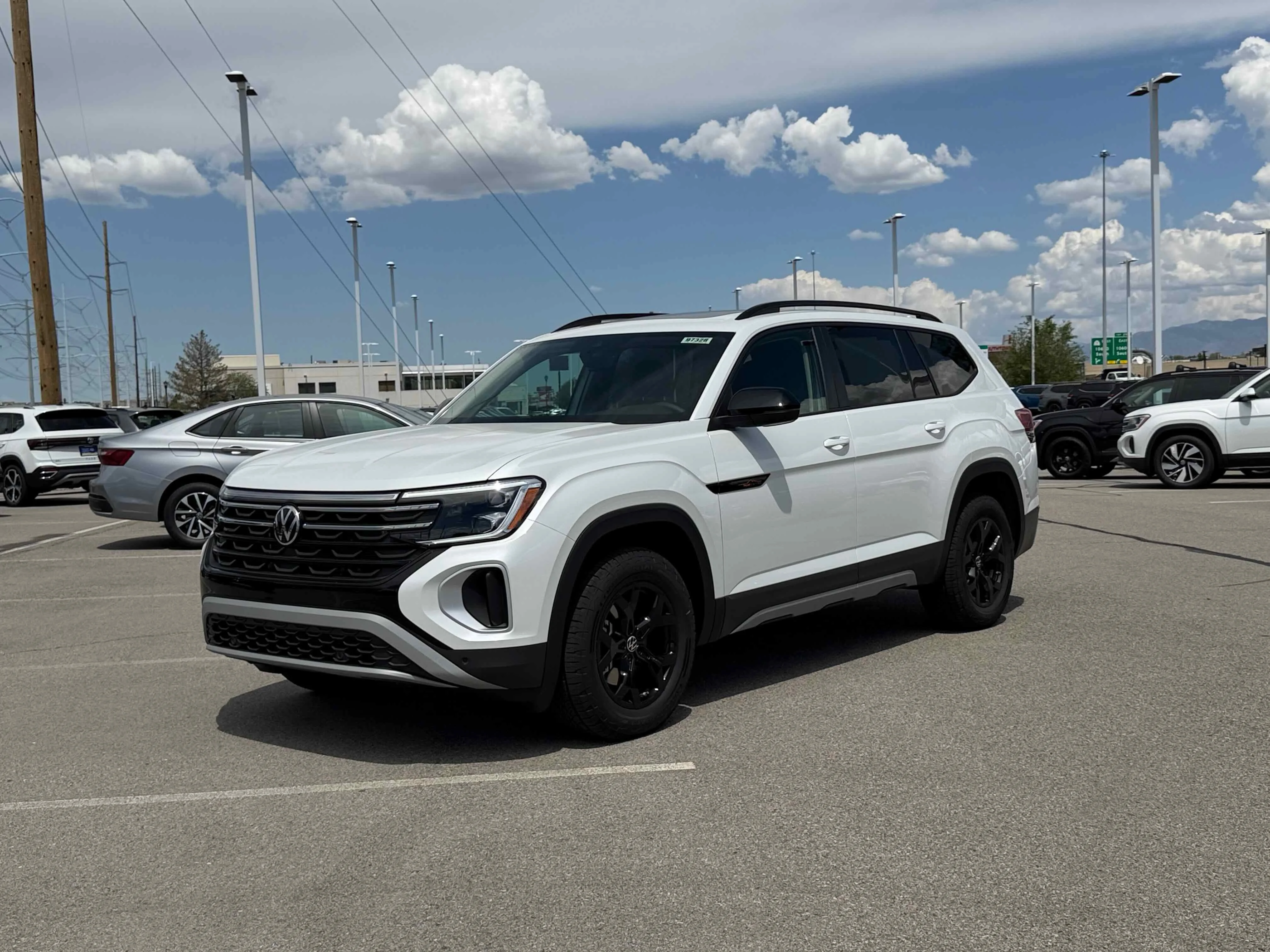New 2026 Opal White Volkswagen 2.0T Peak Edition image 1