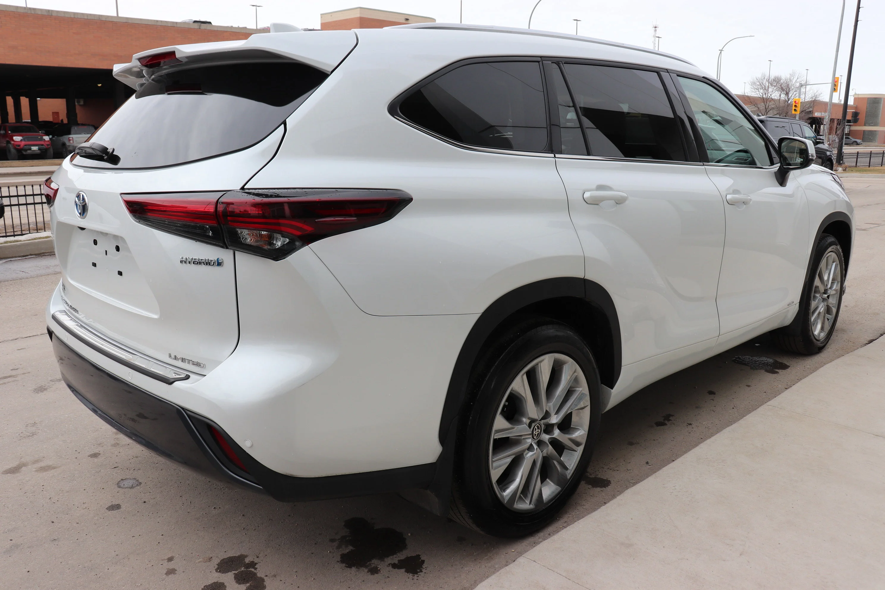 Certified Used 2024 White Toyota Hybrid Limited image 4