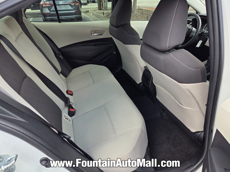 Used 2020 Blizzard Pearl TOYOTA LE CVT image 14