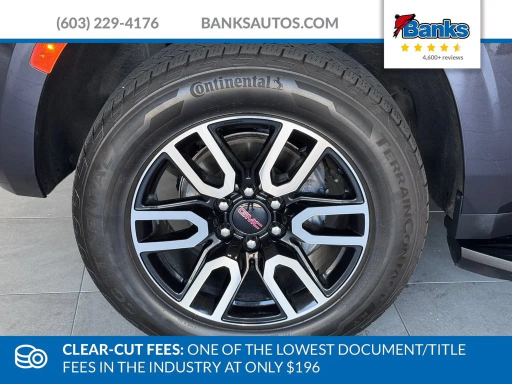 Certified Used 2023 Titanium Rush Metallic GMC AT4 image 4
