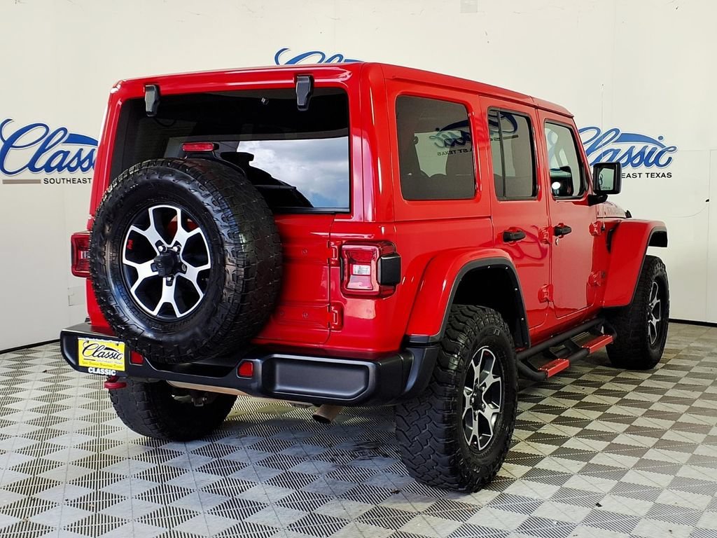 Used 2021 Firecracker Red Jeep Unlimited Rubicon image 6