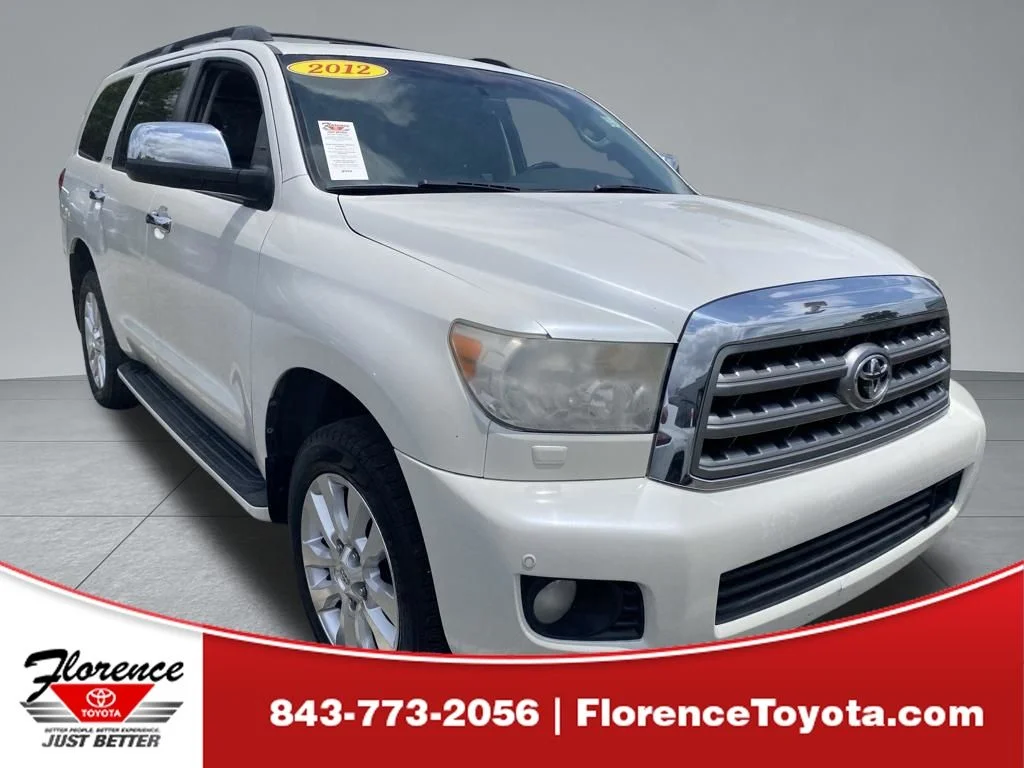 Used 2012 White Toyota Platinum image 1