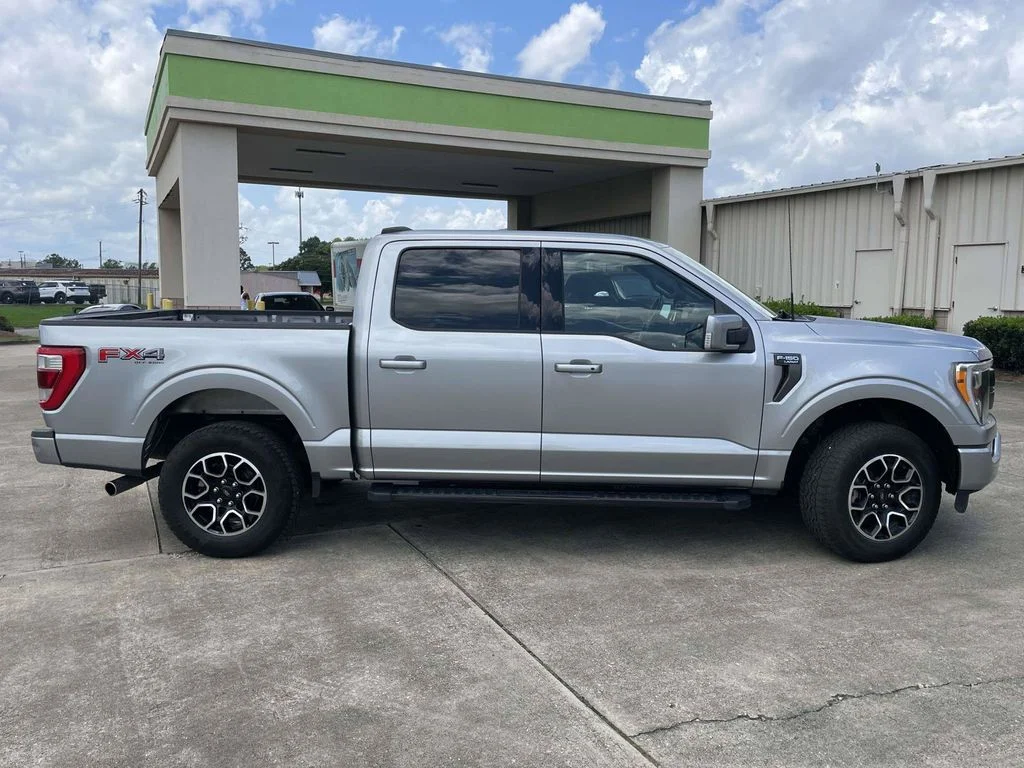 Certified Used 2022 Silver Ford Lariat image 2