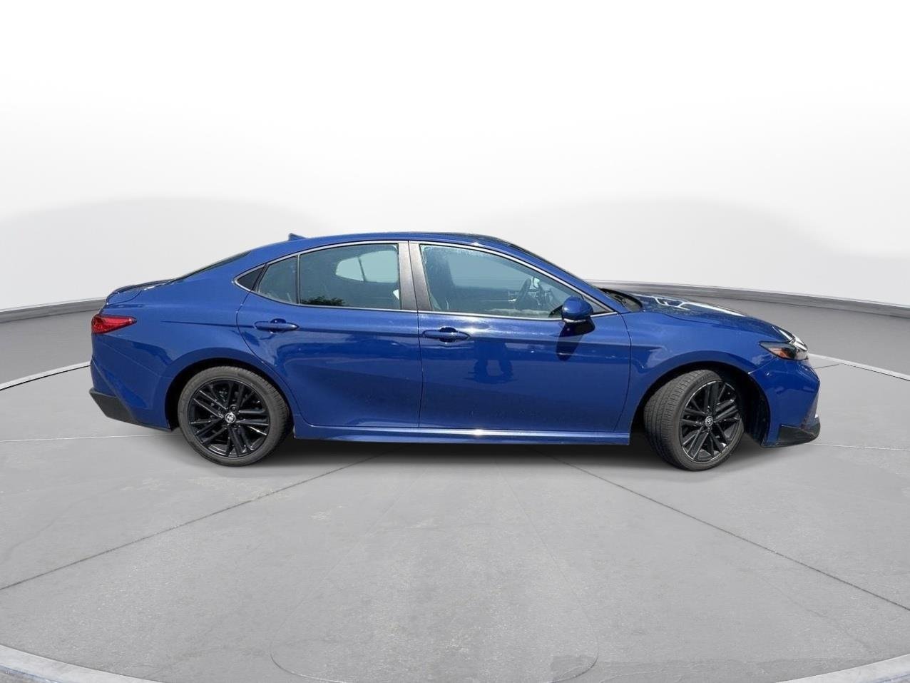 Certified Used 2025 Reservoir Blue Toyota SE image 5