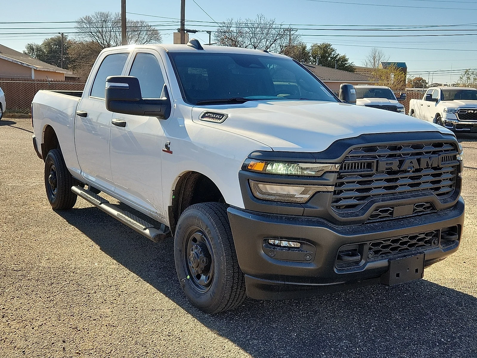 New 2026 White Ram TRADESMAN CREW CAB 4X4 6